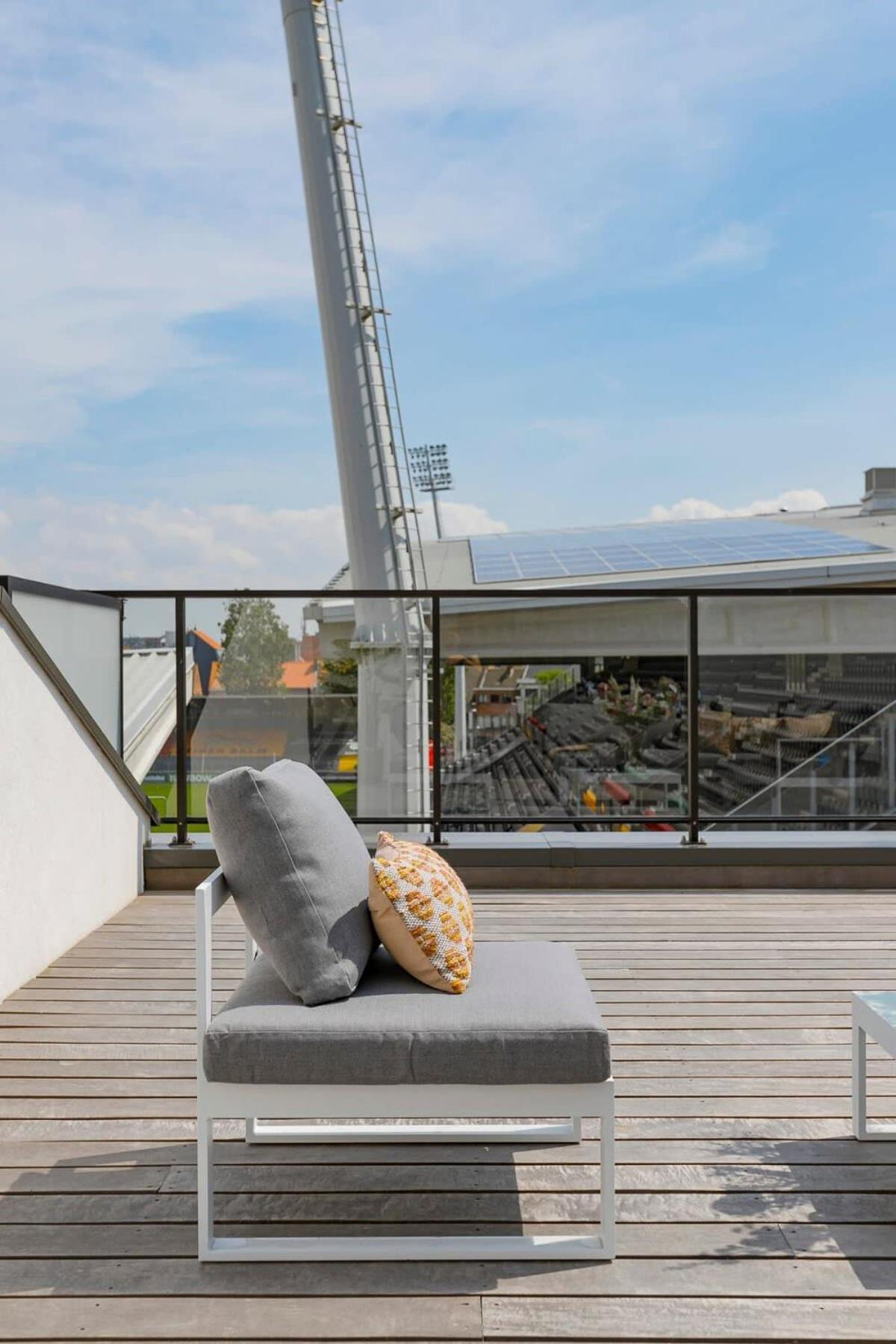 Family House With Stunning Roof Terrace Overlooking The Diaz Arena Oostende Exteriör bild